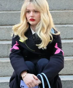 Gossip Girl Season 2 Audrey Hope Black Coat