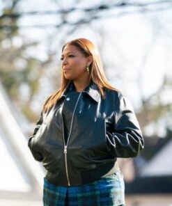 The Equalizer Robyn McCall Black Bomber Leather Jacket