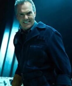 The Flash 2023 Michael Keaton Blue Jacket