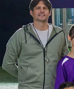 Winning Team Movie Kristoffer Polaha Green Jacket