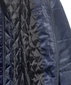 Zendaya Challengers 2023 Movie Tashi Blue Quilted Jacket