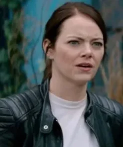 zombieland-double-tap-emma-stone-black-leather-jacket