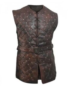 Bjorn Lothbrok Vikings Season 3 Leather Vest