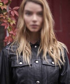Anya Taylor-Joy The Laterals Leather Jacket