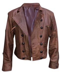 Justice League Arthur Curry Brown Leather Jacket