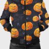 Halloween Pumpkin Printed Jacket