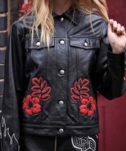 Anya Taylor-Joy The Laterals Leather Jacket