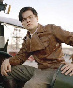 Leonardo Dicaprio The Aviator Leather Jacket