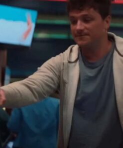 57 Seconds 2023 Josh Hutcherson Grey Hoodie