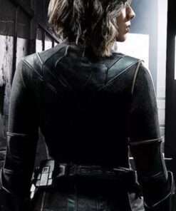 Agents of Shield Daisy Johnson Skye Black Leather Jacket