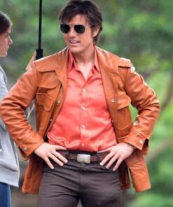 American Made Tom Cruise Leather Jacket