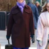 Miranda Hobbes And Just Like That S02 Brown Coat