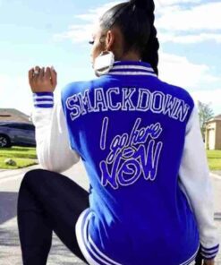 Bianca Belair WWE Varsity Jacket
