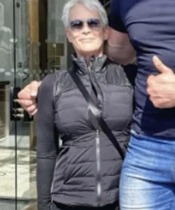 Borderlands 2024 Jamie Lee Curtis Black Puffer Vest front