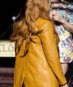 Colleen Hoover’s It Ends With Us 2024 Blake Lively Leather Coat