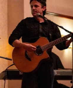 Casey Affleck Dreamin Wild 2023 Black Jacket