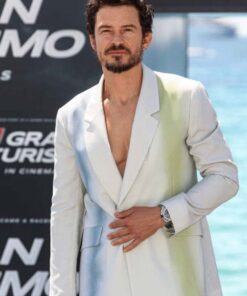 Gran Turismo 2023 Orlando Bloom White Blazer