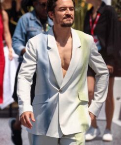Gran Turismo 2023 Orlando Bloom White Blazer
