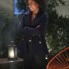 Greys Anatomy Alexis Floyd Blue Coat