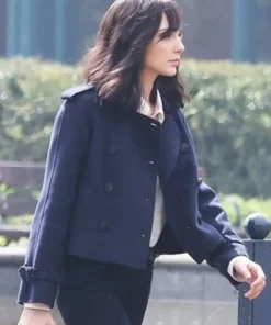 Heart of Stone 2023 Gal Gadot Blue Jacket