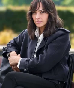 Heart of Stone 2023 Gal Gadot Blue Jacket