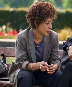 Sophie Okonedo Heart of Stone 2023 Grey Blazer