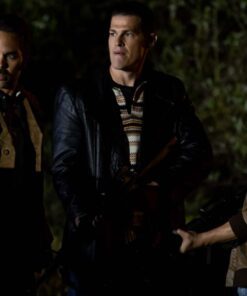 Inside Man 2023 Greg Finley Leather Coat