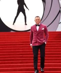 No Time To Die Daniel Craig Pink Blazer