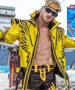 WWE Crown Jewel 2022 Logan Paul Maverick Jacket