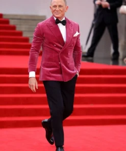 No Time To Die Daniel Craig Pink Blazer