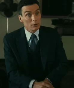 Cillian Murphy Oppenheimer 2023 Black Suit