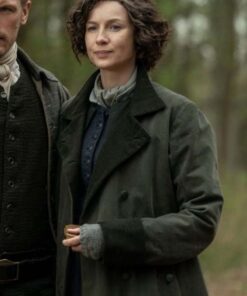 Outlander Season 7 Caitríona Balfe Green Coat