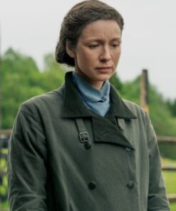 Outlander Season 7 Caitríona Balfe Green Coat
