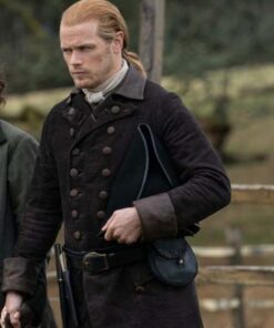 Sam Heughan Outlander S07 Black Coat