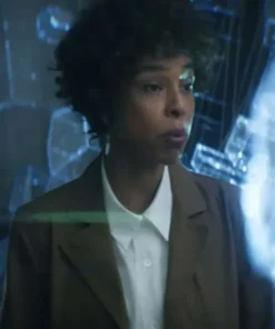 Sophie Okonedo Heart of Stone Brown Coat
