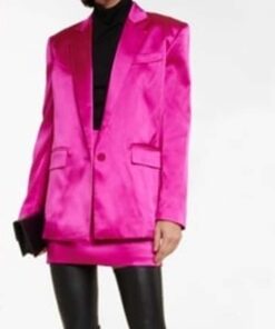 Survival of the Thickest Marley Pink Blazer