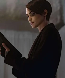 Ruby Rose The Collective 2023 Black Coat