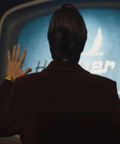 The Hunger Games 2023 Jason Schwartzman Velvet Blazer