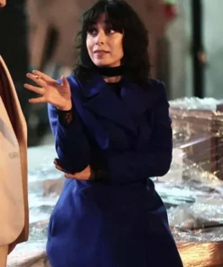 The Penguin 2024 Cristin Milioti Blue Coat