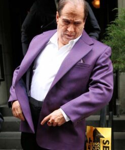 The Penguin 2024 Oswald Cobblepot Purple Blazer