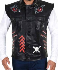 WWE Baron Corbin Leather Vest