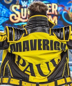 WWE Crown Jewel 2022 Logan Paul Maverick Jacket