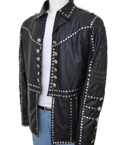 WWE The Miz Studded Leather Jacket
