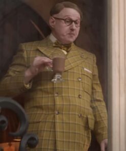 Wonka 2023 Matt Lucas Check Coat