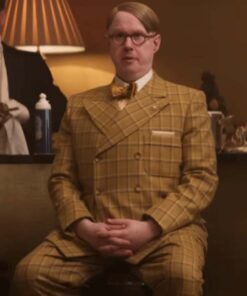 Wonka 2023 Matt Lucas Check Coat