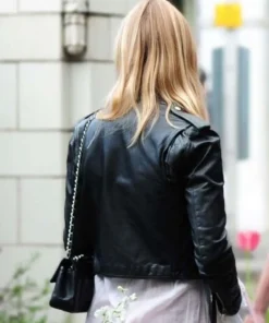 kimberley-garner-blue-bird-cafe-2023-leather-jacket