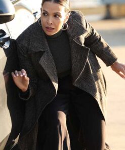 The Company You Keep 2023 Felisha Terrell Tweed Grey Coat