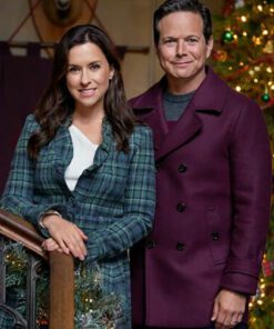 A Merry Scottish Christmas Scott Wolf Purple Coat