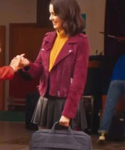 Choose Love 2023 Laura Marano Leather Jacket