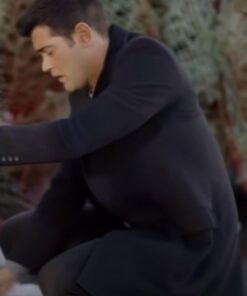 Christmas Under The Stars Jesse Metcalfe Black Coat